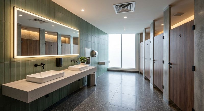Industrial Bathroom Renovation in Summerville, SC