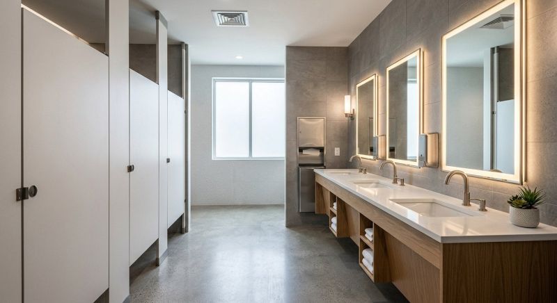 Office Restroom Renovation in North Charleston, SC