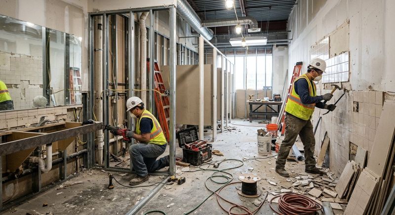 Restroom Renovation in Arvada, CO